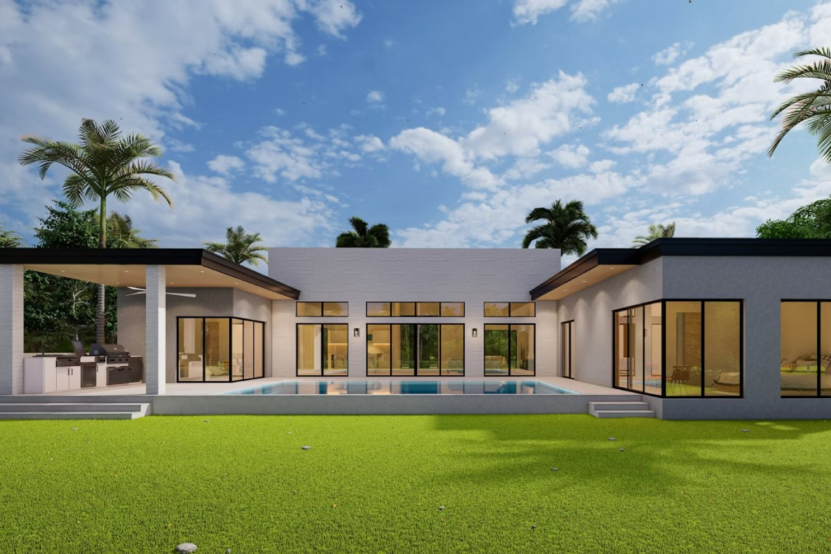 Kılıçkaya Mimarlık Villa Tasarım Çizimi